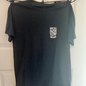 Gildan Black Short Sleeve Tees Casual Comfort work harder no one cares